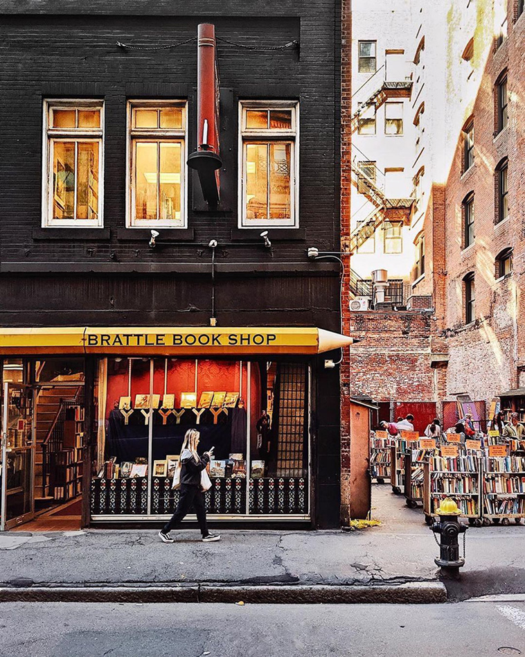 Brattle Bookshop in Boston, Massachusetts