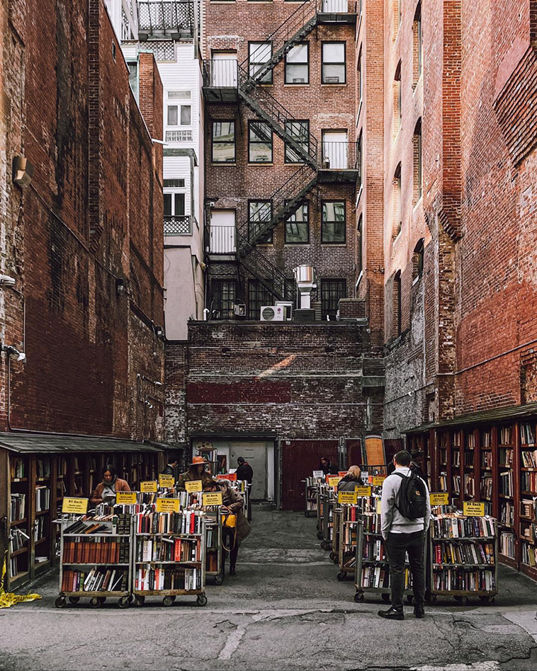 Brattle Bookshop in Boston, Massachusetts