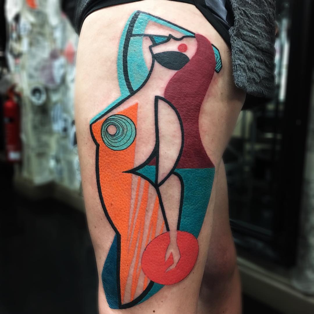 colorful-cubist-tattoos