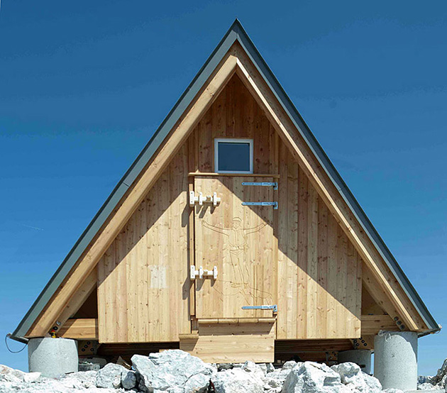 mountain hut house