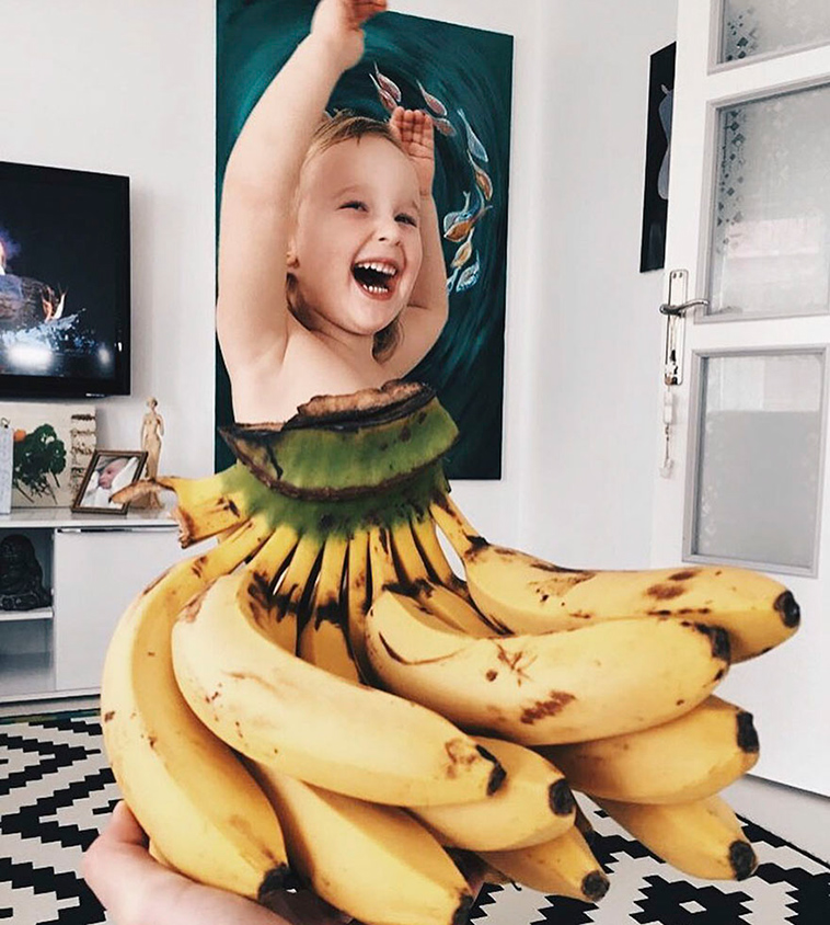 food-dresses-forced-perspective-optical-illusion