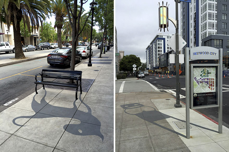 fake-shadow-street-art-damon-belanger-redwood-california