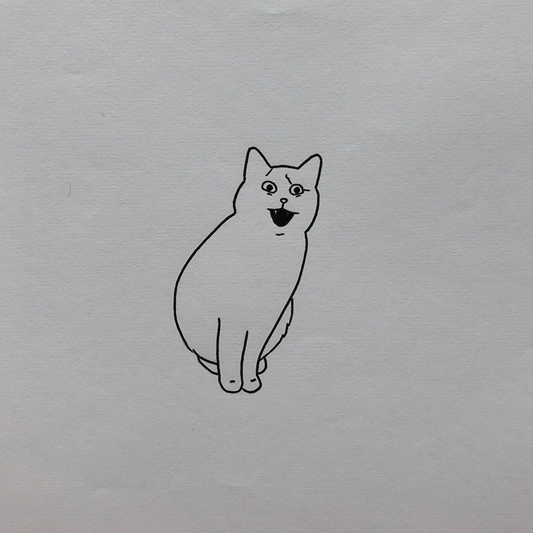 poorly drawn cats