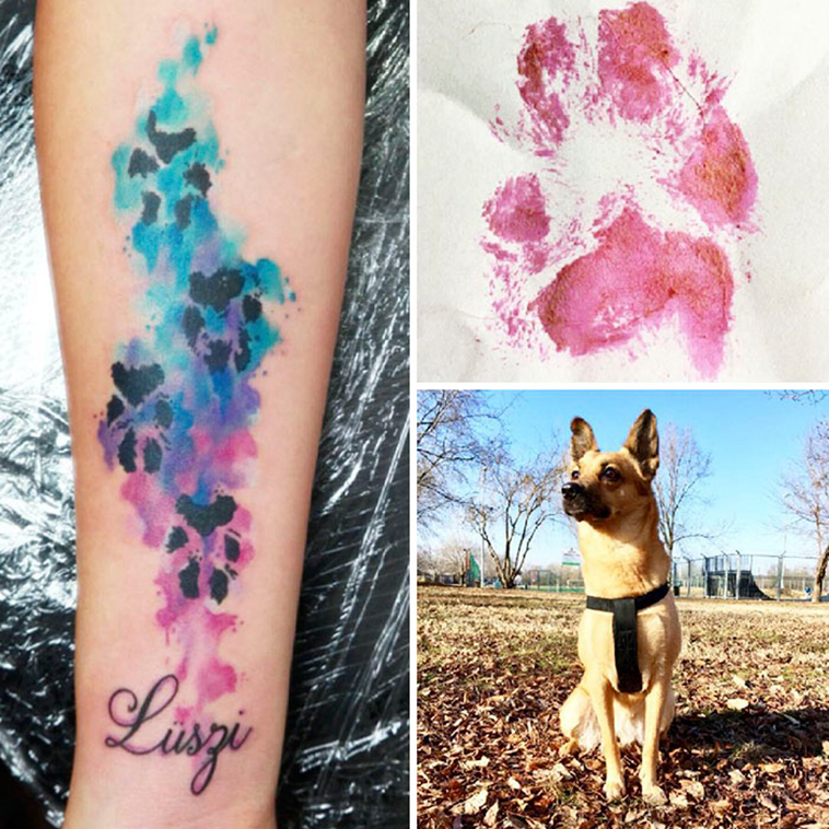 dog-paw-tattoos