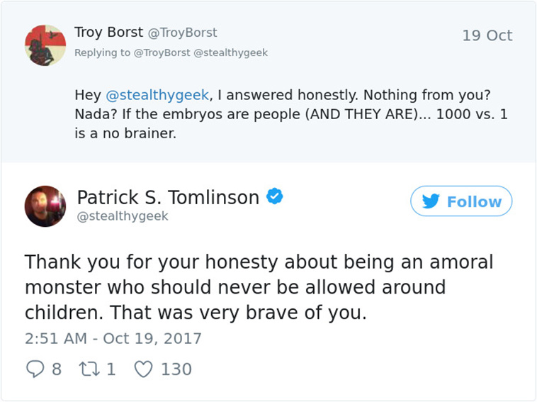 This Man Asked A Simple Question Online That Shut Down The Whole Anti-Abortion Argument