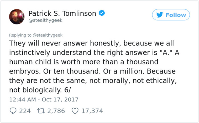This Man Asked A Simple Question Online That Shut Down The Whole Anti-Abortion Argument