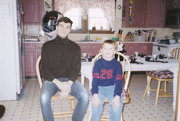 Guy Photoshops Himself Into Childhood Pics