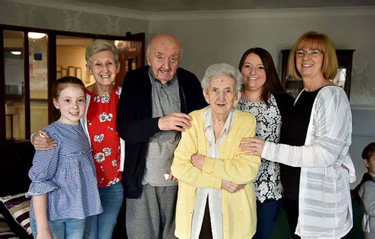 Mom 98 Moves Into Care Home To Look After 80-Year-Old Son