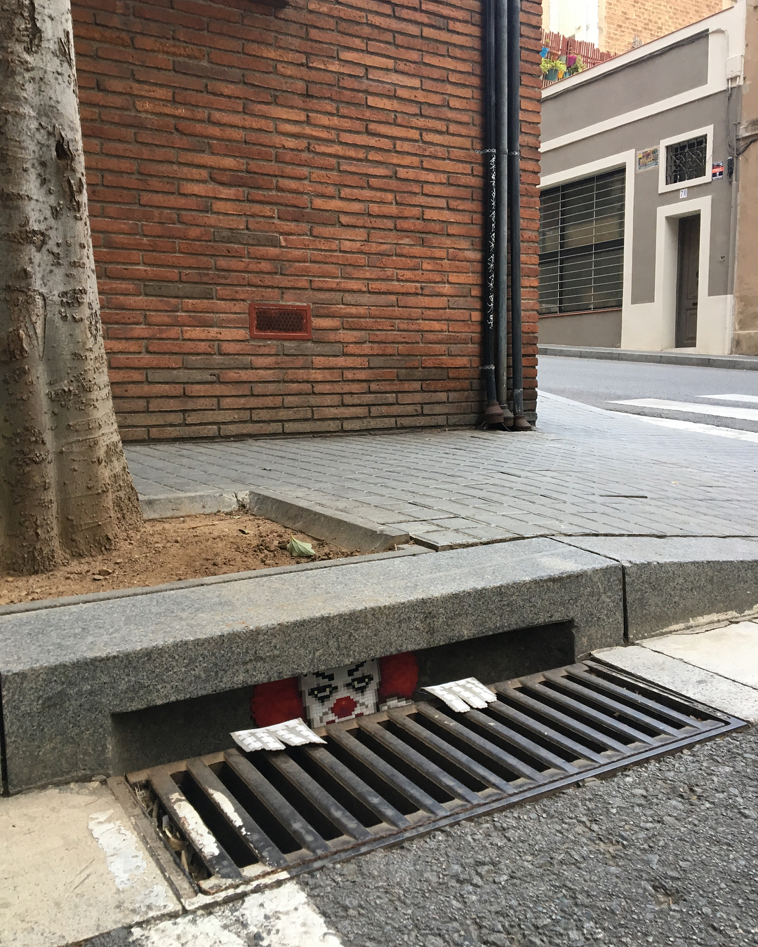 Street Art And Pixel Art