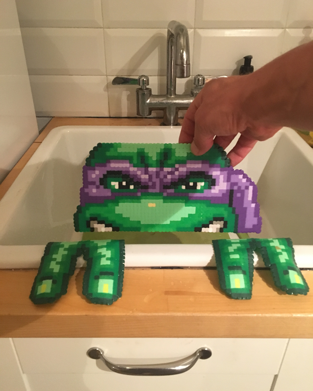 Street Art And Pixel Art