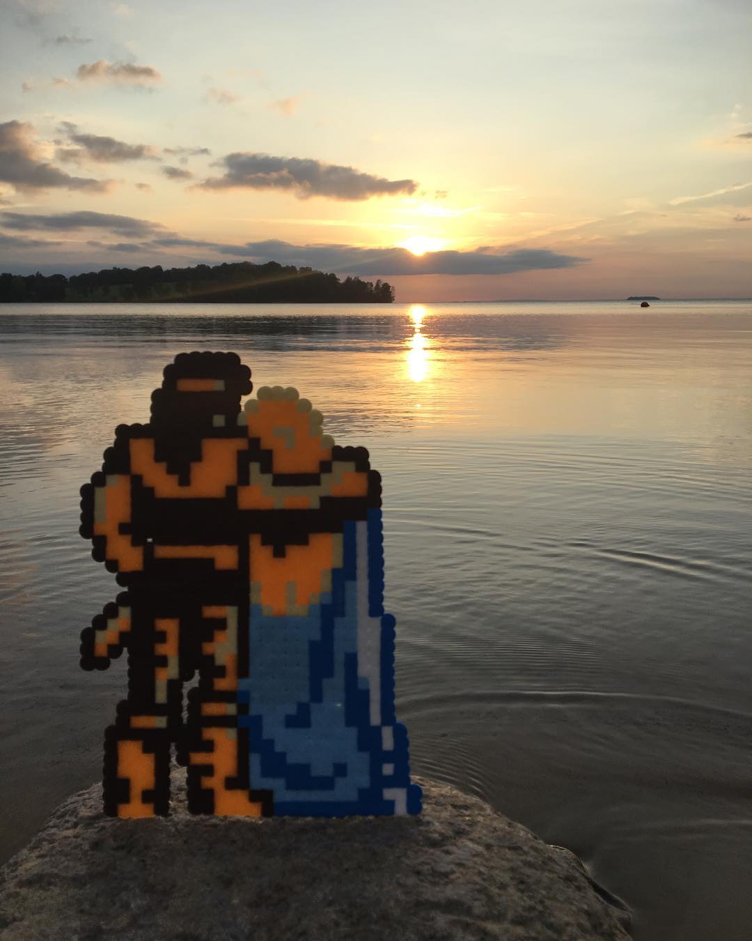 Street Art And Pixel Art