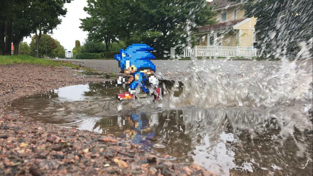 Street Art And Pixel Art