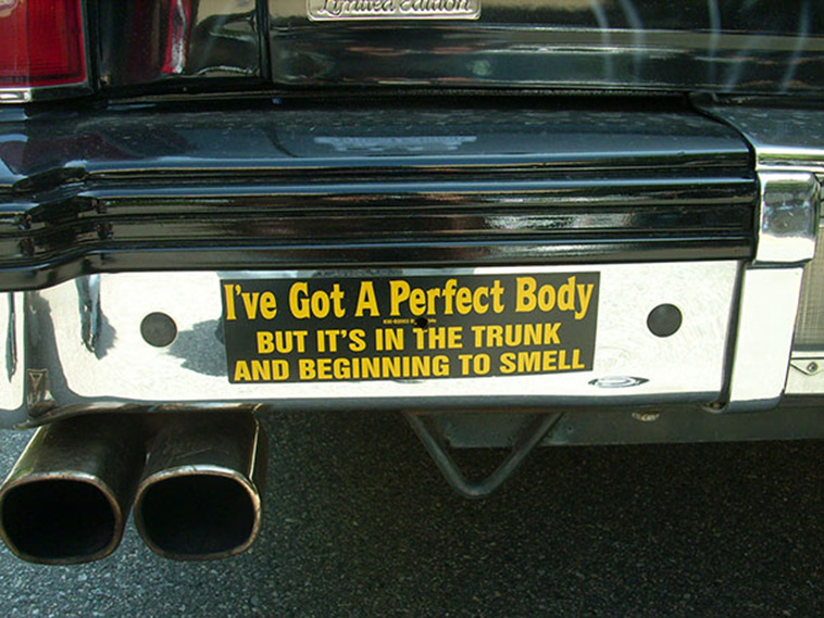 Funny Bumpers Stickers 