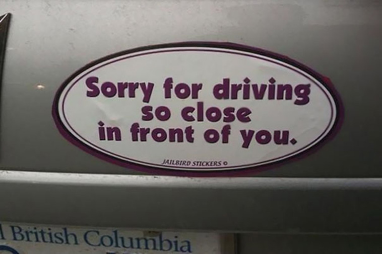 Funny Bumpers Stickers 