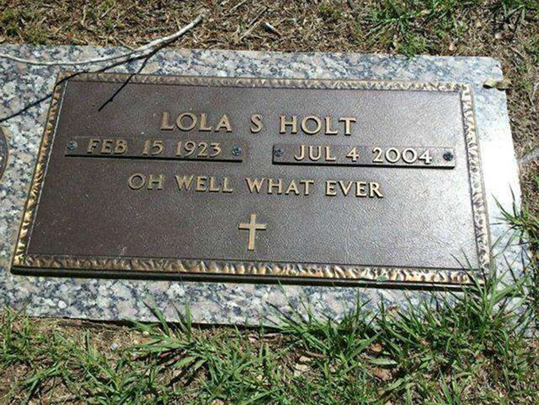 funny tombstones epitaph
