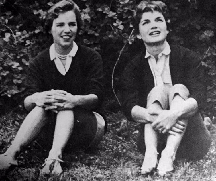 JFK and Jackie Kennedy 1954