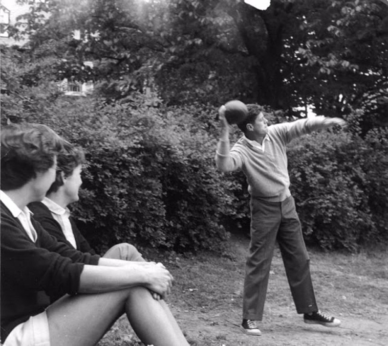 JFK and Jackie Kennedy 1954