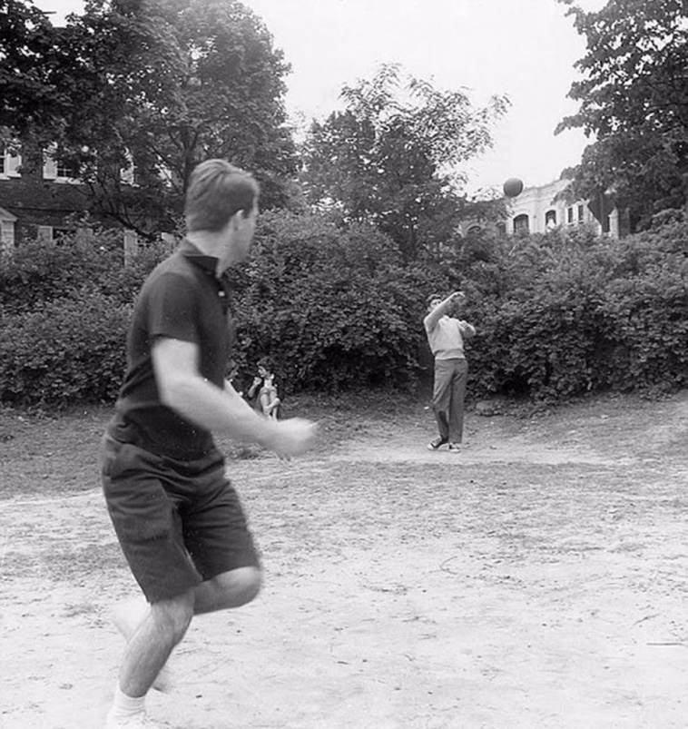 JFK and Jackie Kennedy 1954