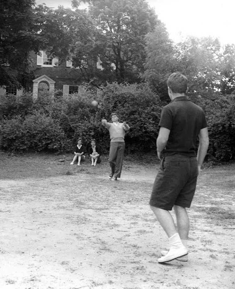 JFK and Jackie Kennedy 1954