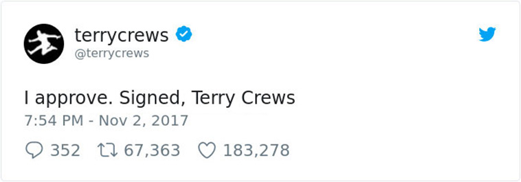 Denies Girl’s Card With Terry Crews