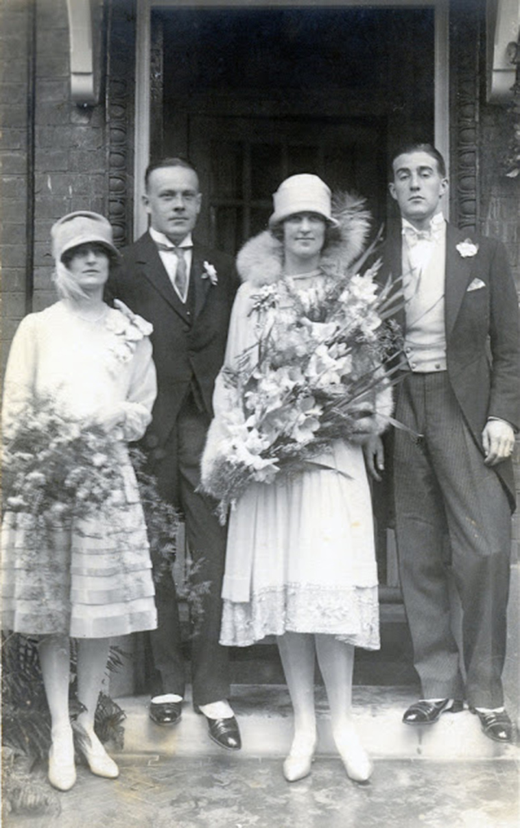 wedding photography 1920s