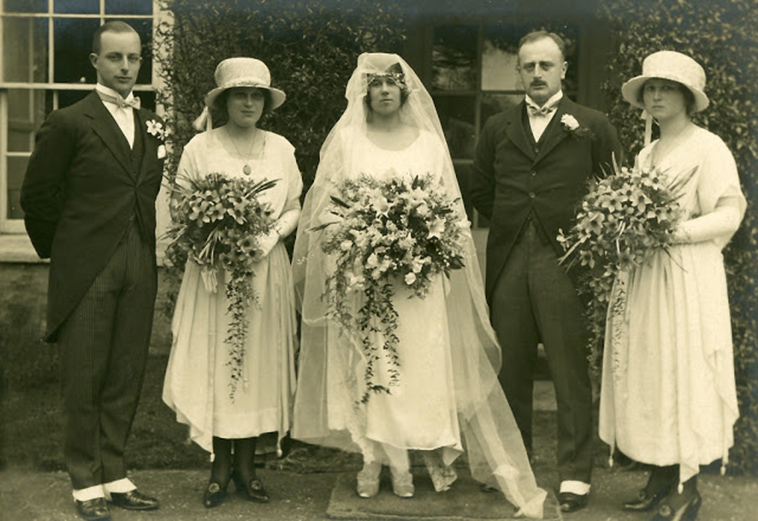 wedding photography 1920s