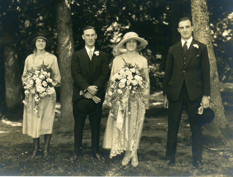 wedding photography 1920s