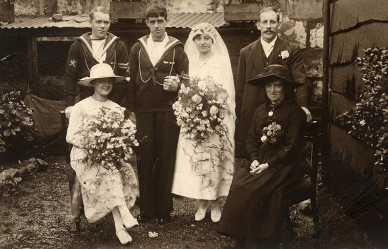 wedding photography 1920s