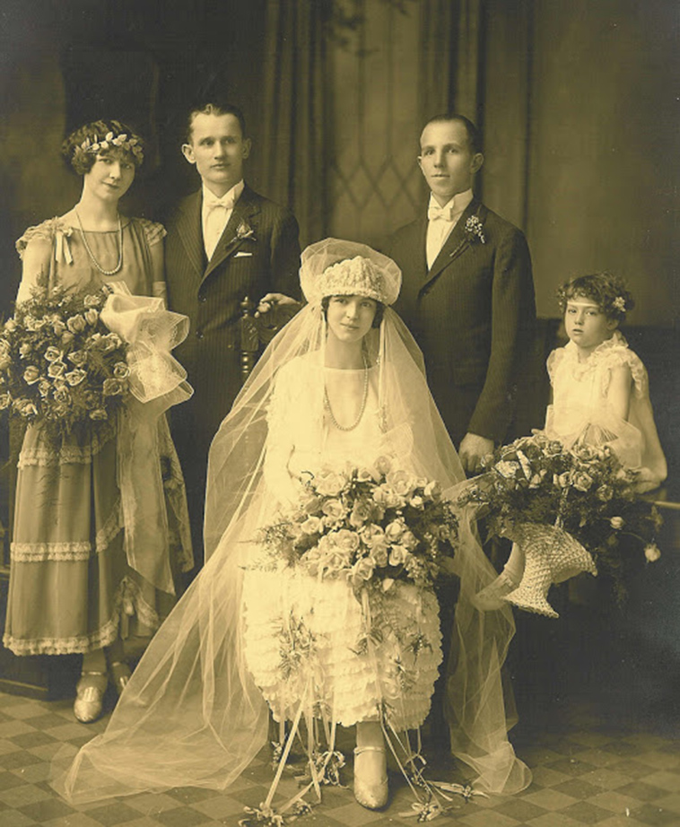 wedding photography 1920s