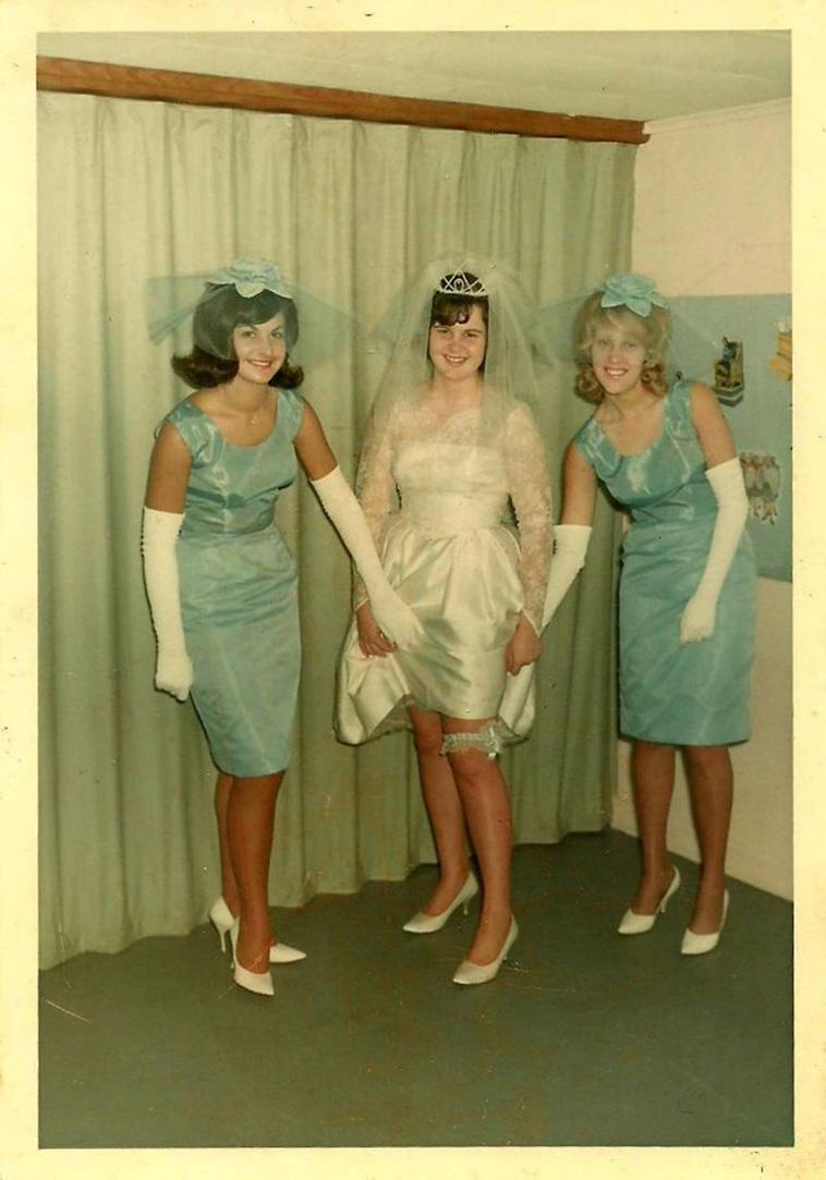 Bridesmaids From the 1960s