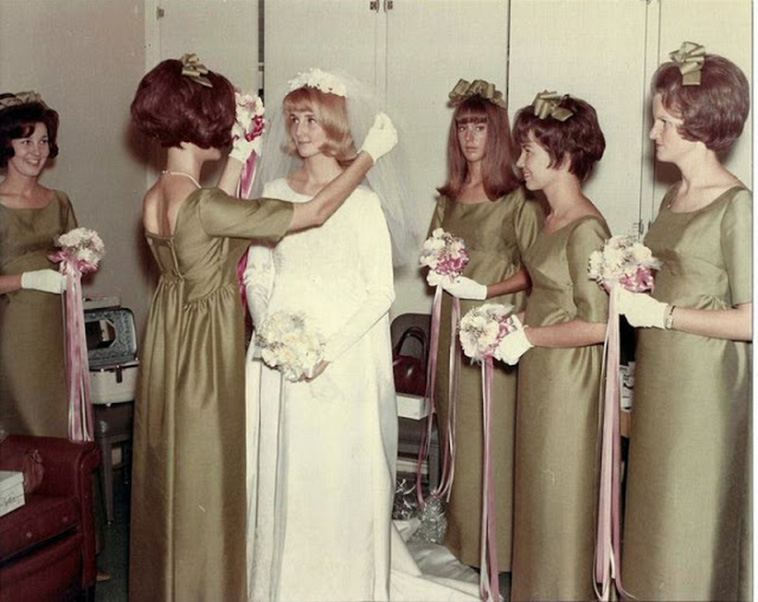 Bridesmaids From the 1960s