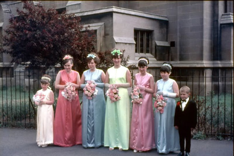 Bridesmaids From the 1960s
