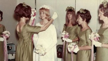 Bridesmaids From the 1960s