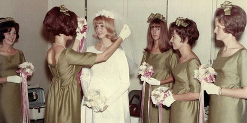 Bridesmaids From the 1960s