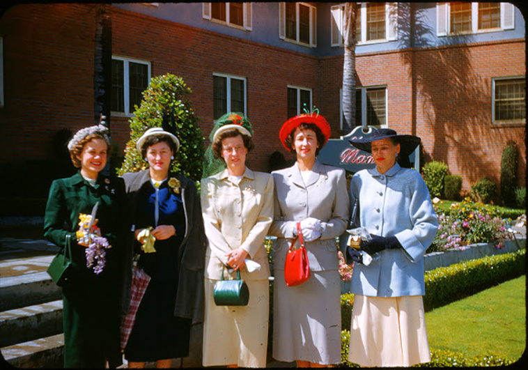 Girls Used to Wear in the 1940s