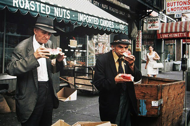 Street Scenes of New York City in the 1970s