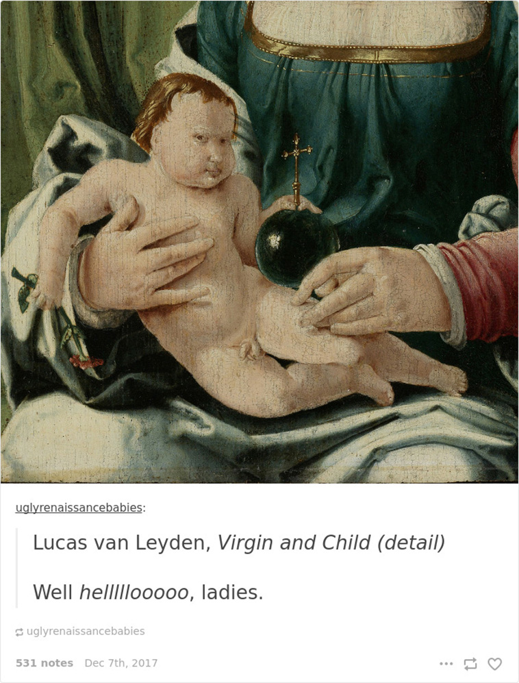 Ugly Renaissance Babies
