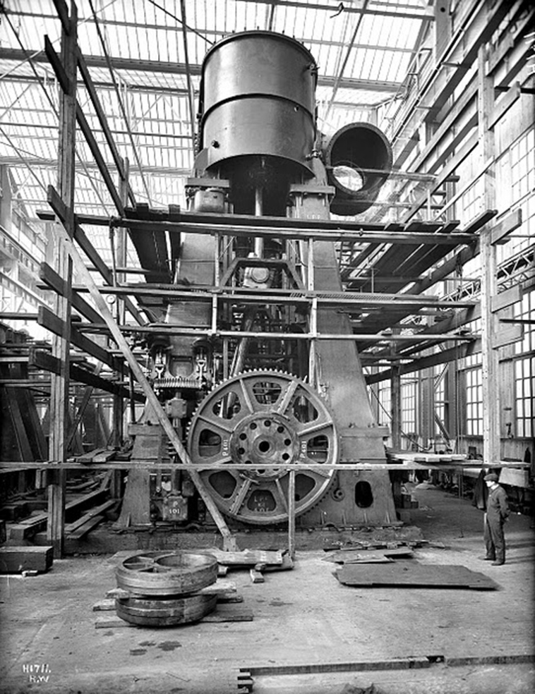 construction of the titanic