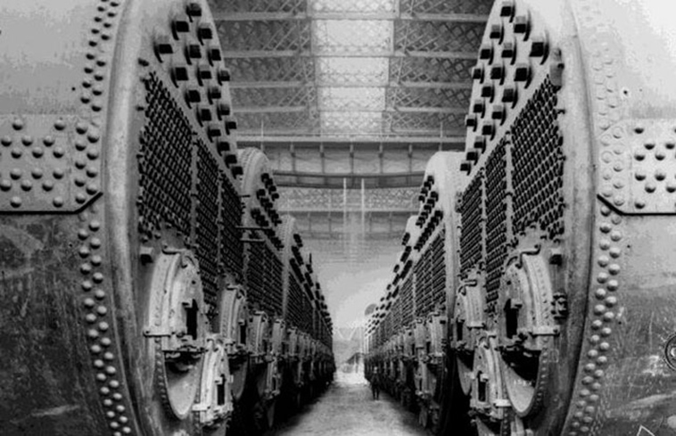 construction of the titanic