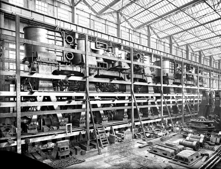 construction of the titanic