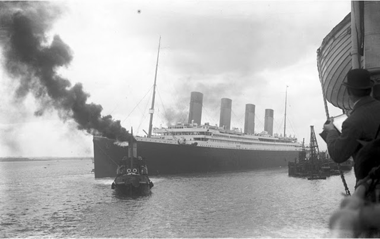 construction of the titanic