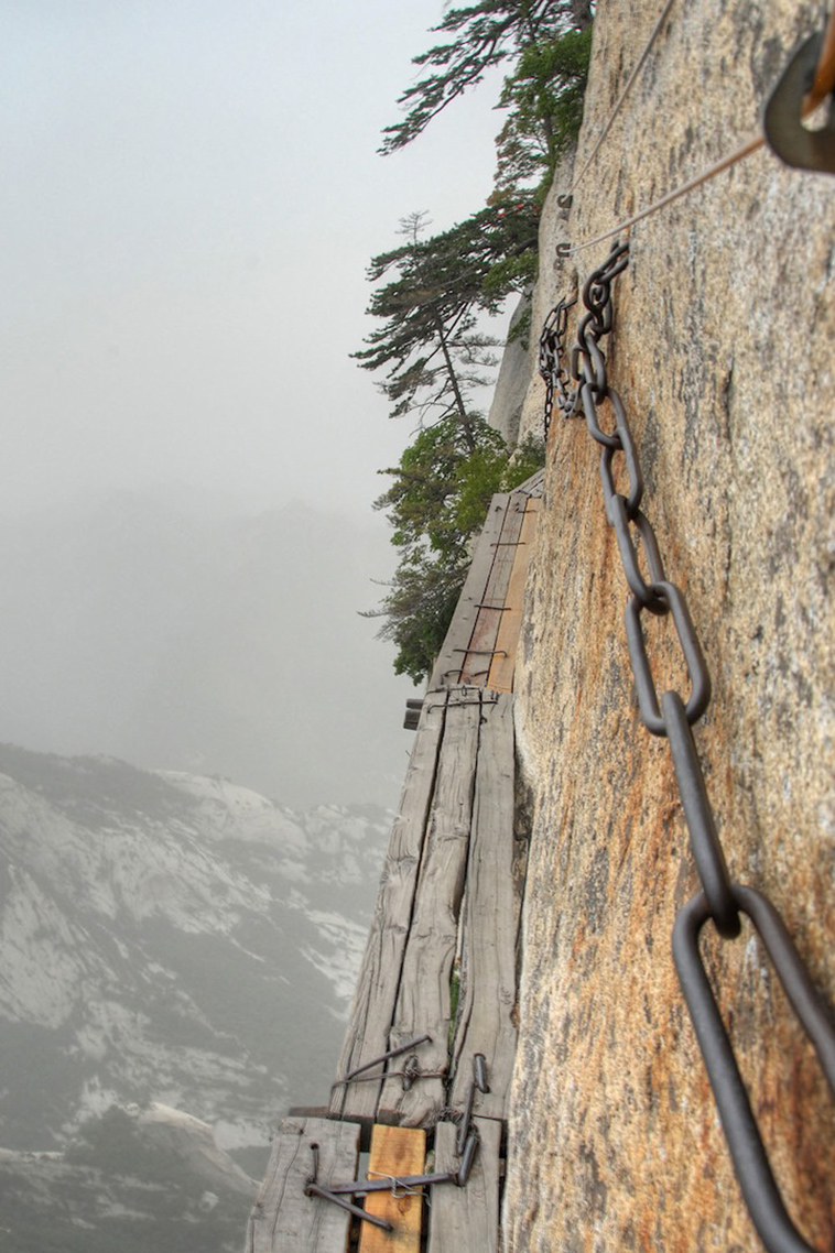 death defying pathways china yellow mountain