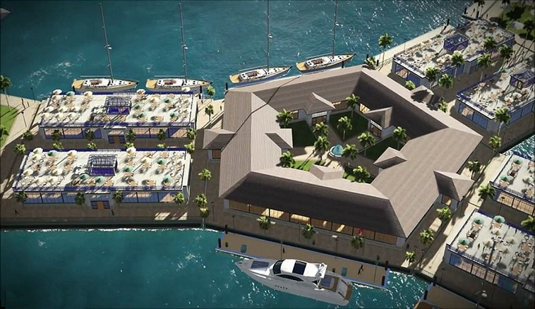 floating city pacific ocean tahiti