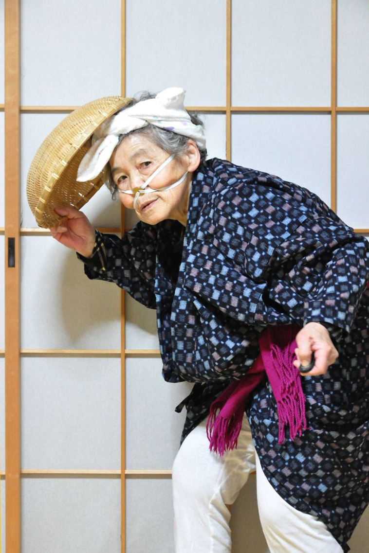 funny self portraits 89 year old -grandma