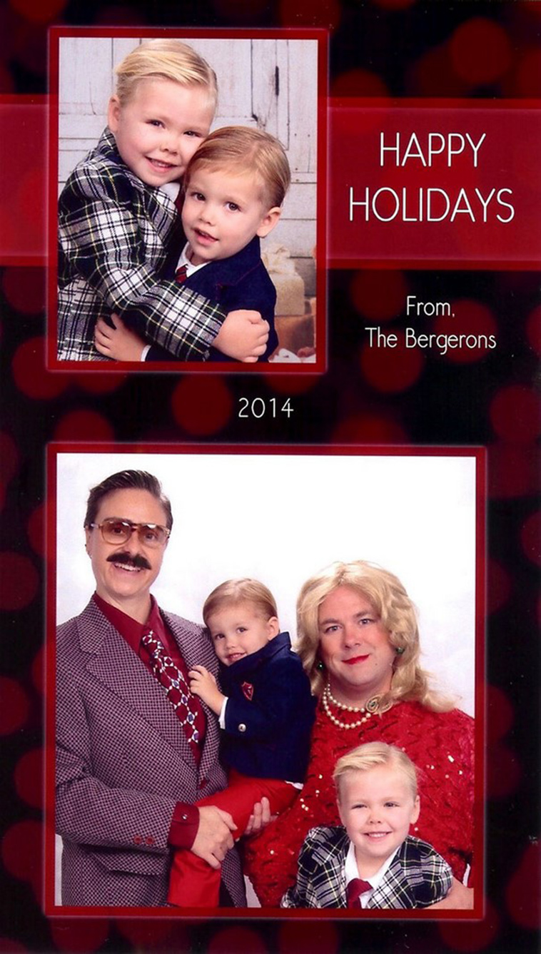 holiday cards christmas tradition bergeron family