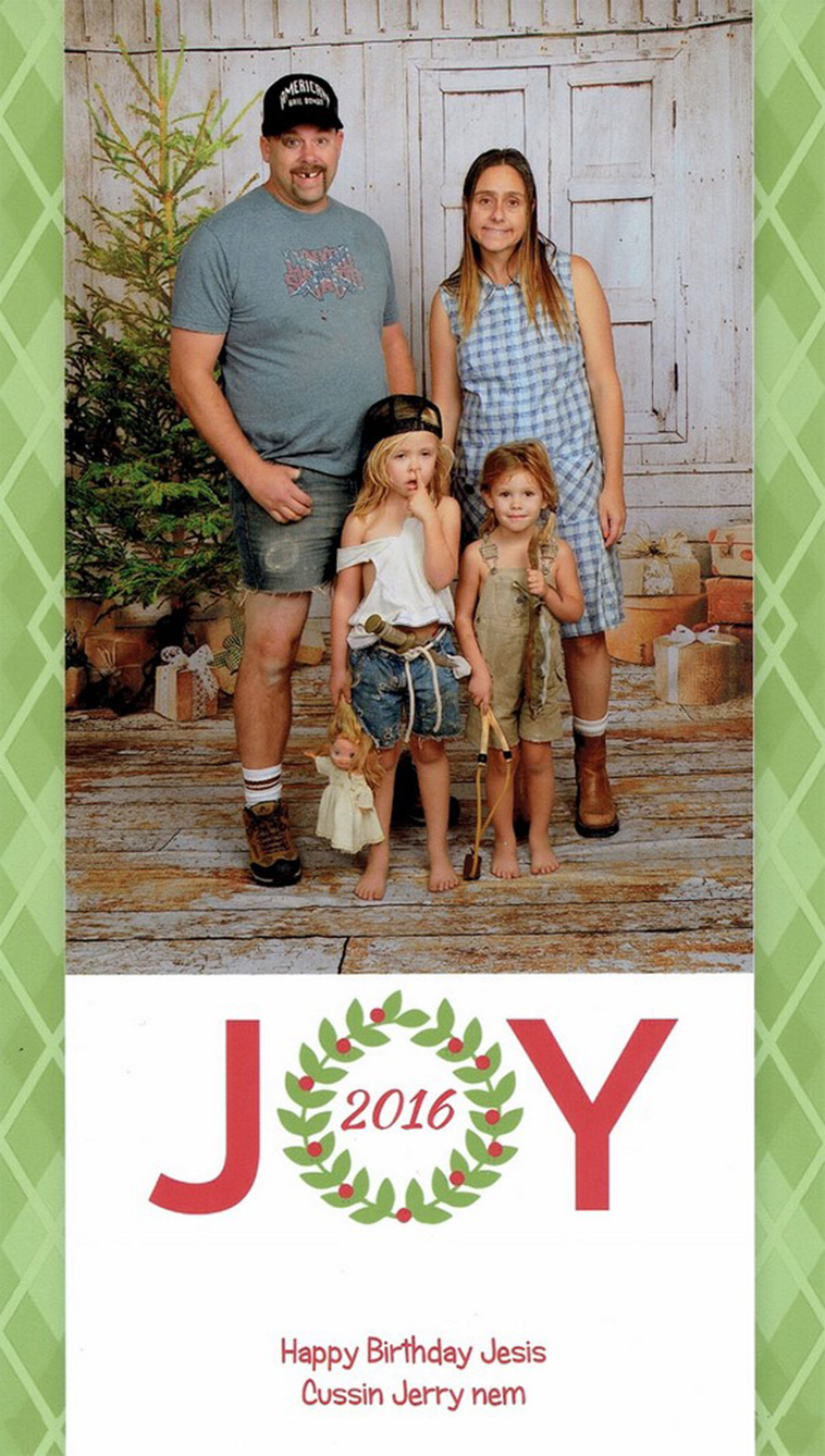 holiday cards christmas tradition bergeron family