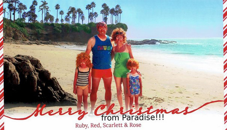 holiday cards christmas tradition bergeron family