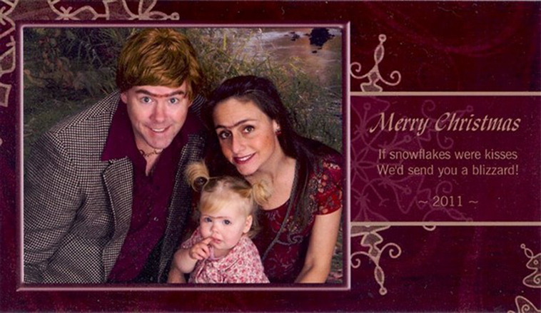 holiday cards christmas tradition bergeron family