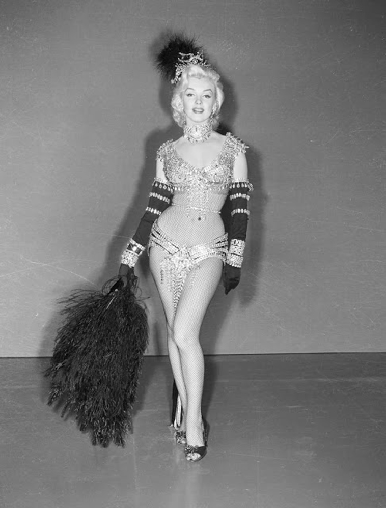 marilyn monroe wardrobe tests as Lorelei