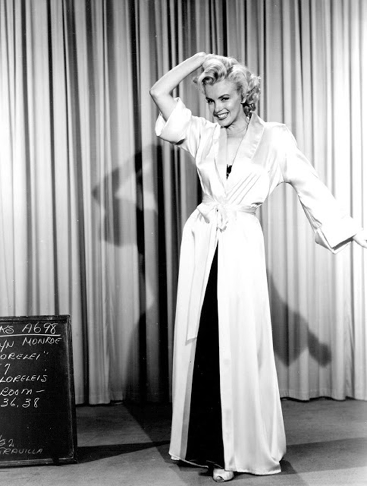 marilyn monroe wardrobe tests as Lorelei